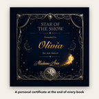Your Child the Star of the Show – A personal certificate at the end of the book