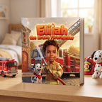 Your Child the Brave Firefighter – The personalized hardcover book
