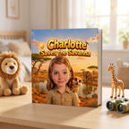 Your Child Saves the Savanna – The personalized hardcover book