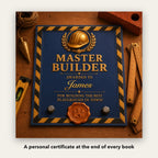 Your Child Builds a Playground – A personal certificate at the end of the book