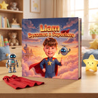 Your Child Becomes a Superhero – The personalized hardcover book